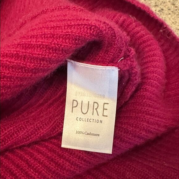 PURE COLLECTION 100% Cashmere Cowl Neck Sweater - Picture 6 of 8